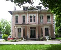 Glenview Mansion on Terrace Avenue, site of various elite social functions; City of Niagara Falls, unknown date