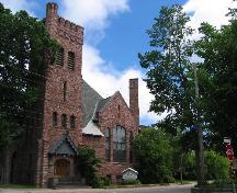 Looking north-east from Albert Street; City of Sault Ste. Marie