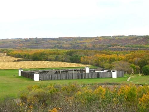 Reconstructed Fort and Palisade