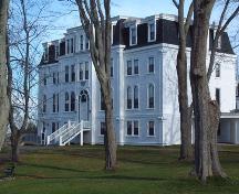 North-east view, Acadia Seminary, Wolfville, NS, 2005.; Heritage Division, NS Dept. of Tourism, Culture and Heritage, 2005