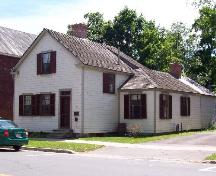 774 King Street (Smyth House) angled view showing front and west side with later addition and summer kitchen.; City of Fredericton