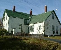Rear (east) elevation of Yarmouth's First Hospital, Yarmouth, NS, 2006.; Heritage Division, NS Dept. of Tourism, Culture and Heritage, 2006
