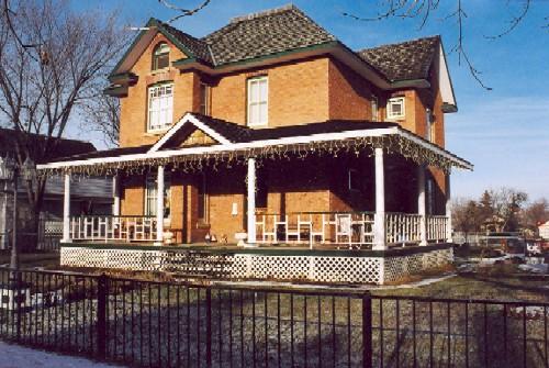 Front Elevation Looking North-West