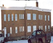 Rear Exterior View of Immigration Hall; City of Prince Albert, Doug Charrett, 2005.