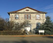 View northwest at front elevation, 2005.; Government of Saskatchewan, Marvin Thomas, 2005.