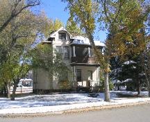 View northeast at front elevation, 2005.; Government of Saskatchewan, Marvin Thomas, 2005.