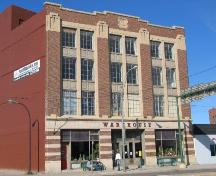 Front façade of the Fairbanks-Morse Building, 2005.; City of Saskatoon, Kathlyn Szalasznyj, 2005.