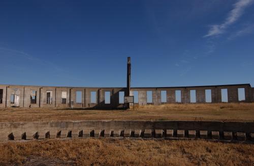 View of the roundhouse
