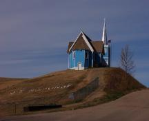 St. Edmund's Anglican Church Provincial Historic Resource, Big Valley (September 2001); Alberta Culture and Community Spirit, Historic Resources Management Branch, 2001