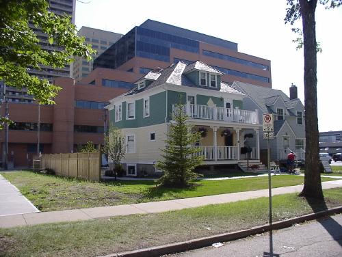 View looking southwest.