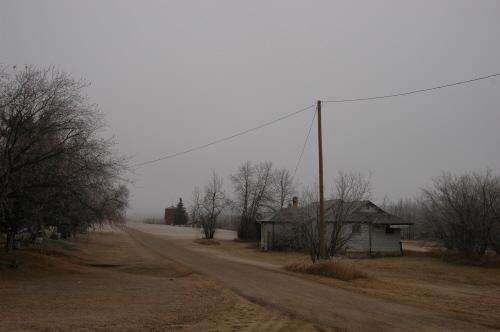 View of C.N.R. Station and Water Tower