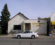 Looking north at front elevation, 2003.; Government of Saskatchewan, Jennifer Bisson, 2003.