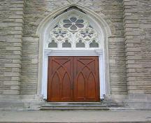 Détail de l'Église de Saint-Laurent; Fondation du patrimoine religieux du Québec, 2003