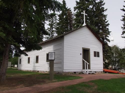 South elevation, looking northeast