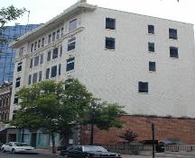 Street level view of the Leader building from the south-west; Government of Saskatchewan, Bruce Dawson, 2003