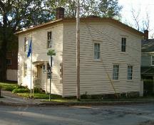 Side and front elevations, Jost House, Sydeny, NS, 2004.; Heritage Division, NS Dept. of Tourism, Culture and Heritage, 2004.