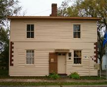 Front elevation, Jost House, Sydney, NS, 2004.; Heritage Division, NS Dept. of Tourism, Culture and Heritage, 2004