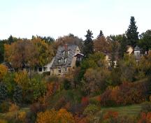 Frank P. Martin House and surrounding landscape overlooking the South Saskatchewan River, 2005.; City of Saskatoon, Kathlyn Szalasznyj, 2005.