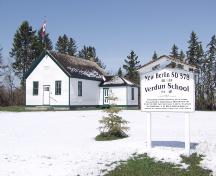 The Verdun School Provincial Historic Resource, New Norway (April 2003); Alberta Culture and Community Spirit, Historic Resources Management Branch, 2003