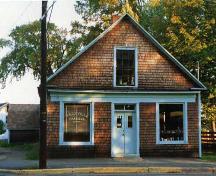 Façade avant du Sackville Harness Shop; Town of Sackville