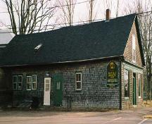 Le Sackville Harness Shop, image prise de la rue Wellington; Town of Sackville