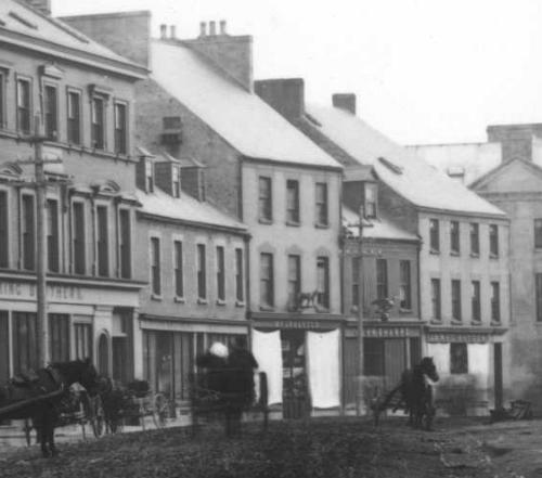 Historic photo of Yellow Belly Corner