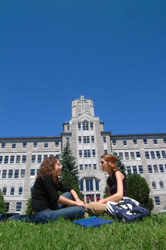 main body and central tower