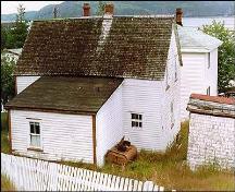 View of back facade, Cluett House, Belleoram.; HFNL 1998