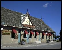 Part of west facade, former Master Mechanic's Building, now Southshore Community Centre, Barrie, 2004; City of Barrie, 2004