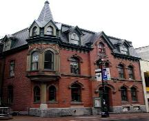 Former Church of England Institute, Halifax, front façade, 2004; Heritage Division, NS Department of Tourism, Culture and Heritage, 2004