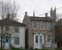 7 Waterloo Avenue, viewed from the south. The Church of our Lady on Catholic Hill is visible.; Susan Ratcliffe