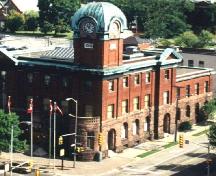 Aerial view; City of Sault Ste. Marie