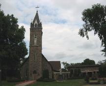 Looking north-east from Queen Street - wide angle view; City of Sault Ste. Marie