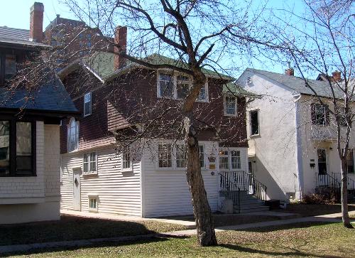 View looking southwest