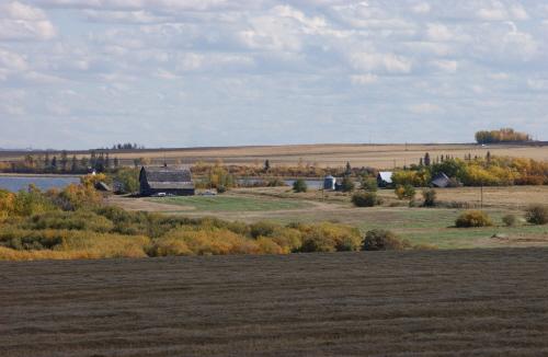General view of the site, looking from the west
