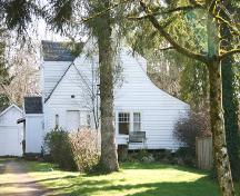 Exterior view of the James William White House; City of Surrey, 2005
