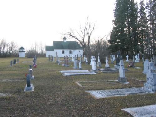Churchyard and church building