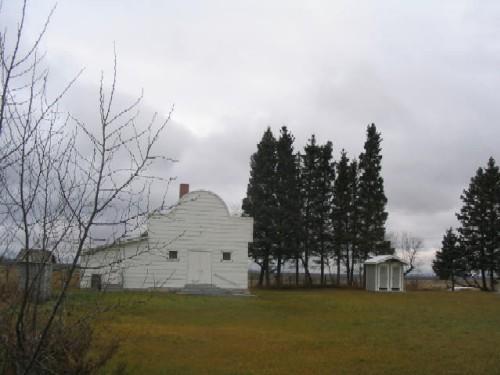 Church hall from North-East.