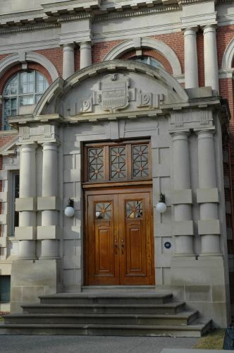 Front doors (south elevation)