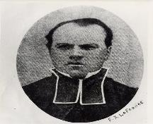 Photo of Father Lafrance; Town of Tracadie-Sheila