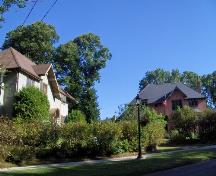 Showing proximity of both 1915 houses; City of Charlottetown, Natalie Munn, 2005