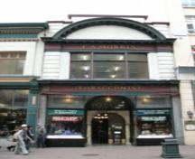 Exterior view of Morris Tobacconists, 2004.; City of Victoria, Liberty Walton, 2004.