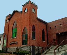 La synagogue Tiferes Israel - vue sud-ouest; Moncton Museum