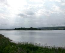 Middle Island - this image shows the island's offshore location.; PNB