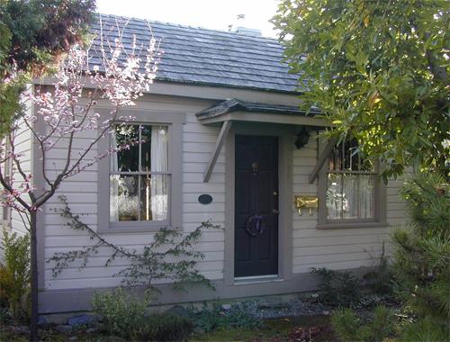 front facade, north elevation