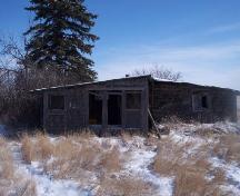 View of Baker Homestead Site featuring its vernacular architecture, 2006.; Mike Fedyk, 2006