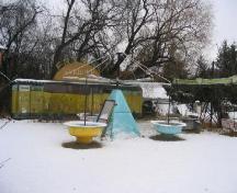 Rides on located at the rear of the property, 2005; Government of Saskatchewan, Michael Thome, 2005.
