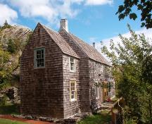 Exterior view of Landfall, Brigus, south facade.  Photo taken during Doors Open Brigus Event 2005.; HFNL/ 2005