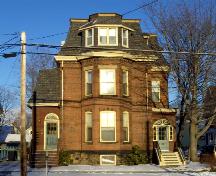 Showing west elevation; City of Charlottetown, Natalie Munn, 2006