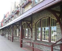 Gare de McAdam - le niveau de la plateforme; Province of New Brunswick
